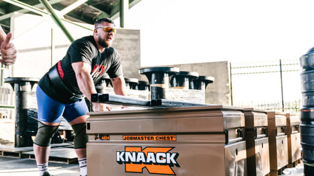 New jobsite box from Knaack - Woodshop News