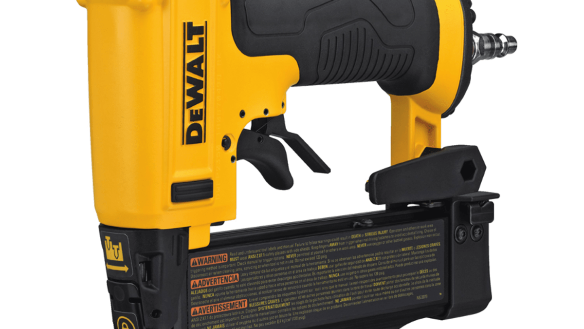 New pin nailer from DeWalt Woodshop News