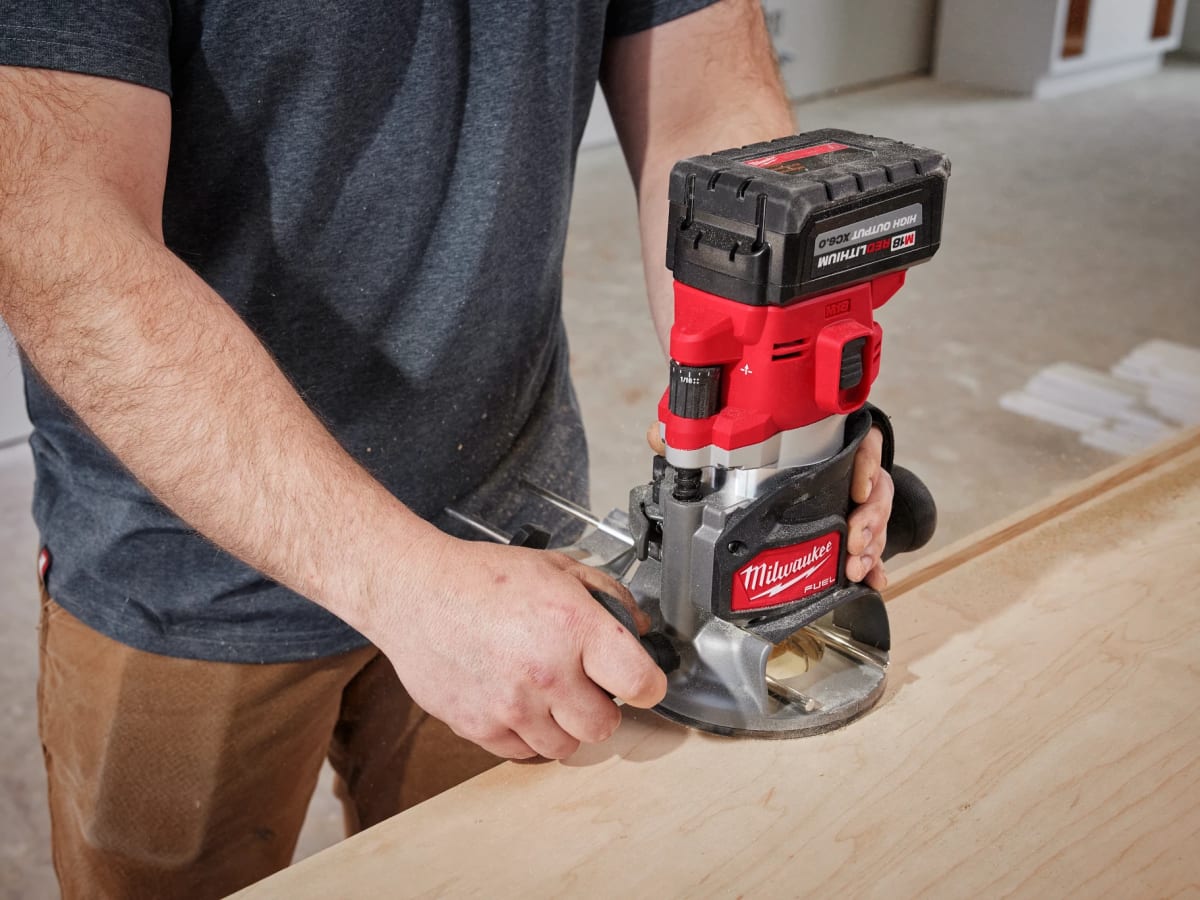 Milwaukee cheap cordless router