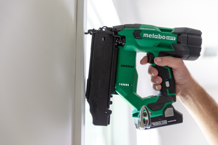 Metabo HPT 18V MultiVolt Cordless Brad Nailer | Tool Only， No