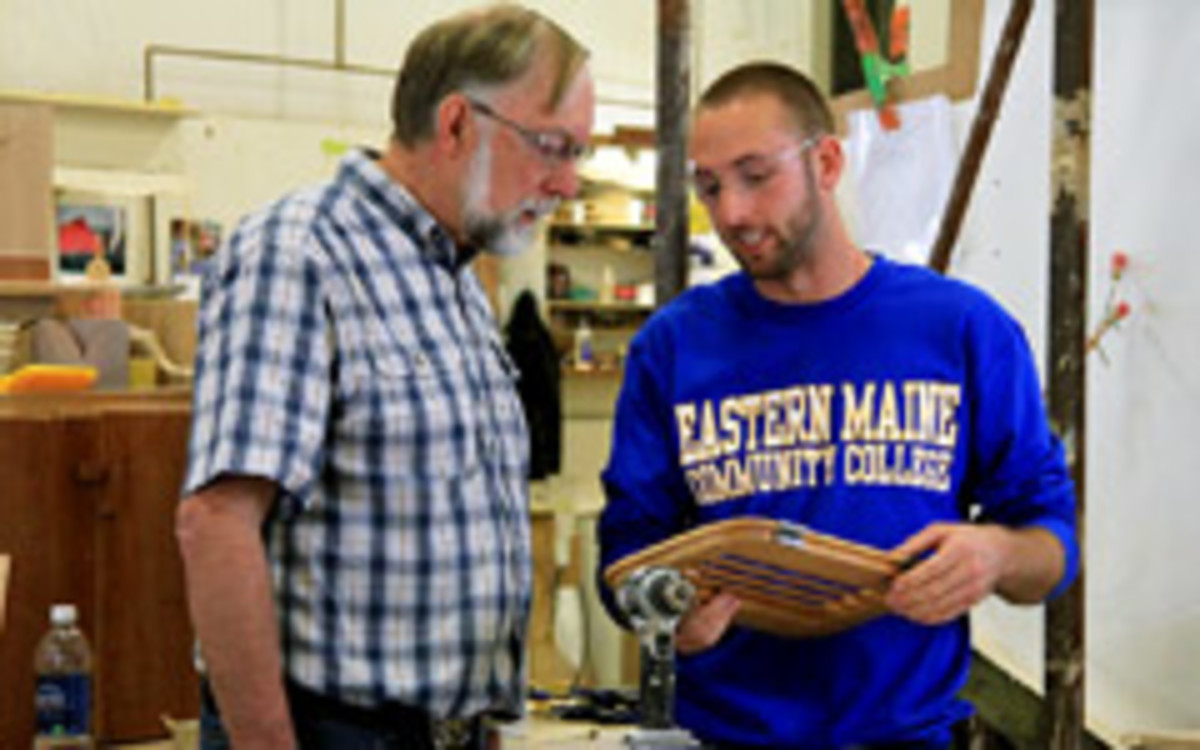 Maine college gains woodworking grant - Woodshop N   ews