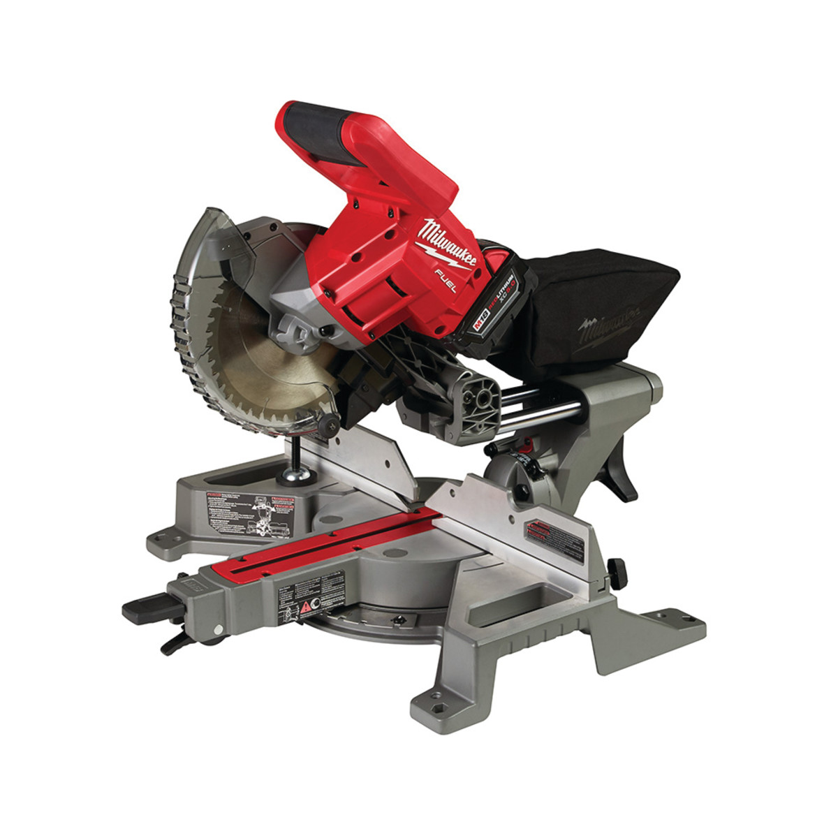 New Cordless 7 1 4 Dual Bevel Sliding Miter Saw From Milwaukee Tool 