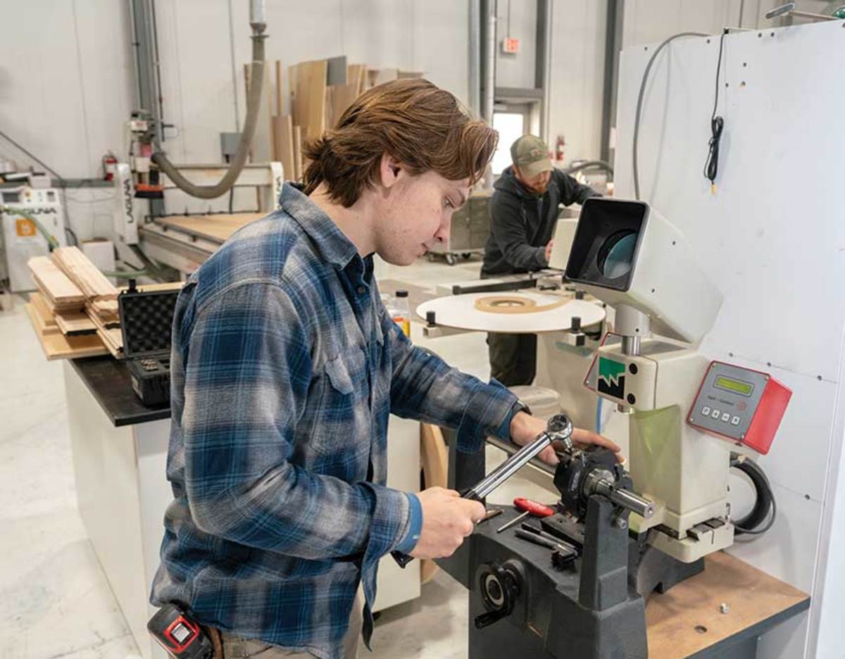 Positioned in Potsdam - Woodshop News