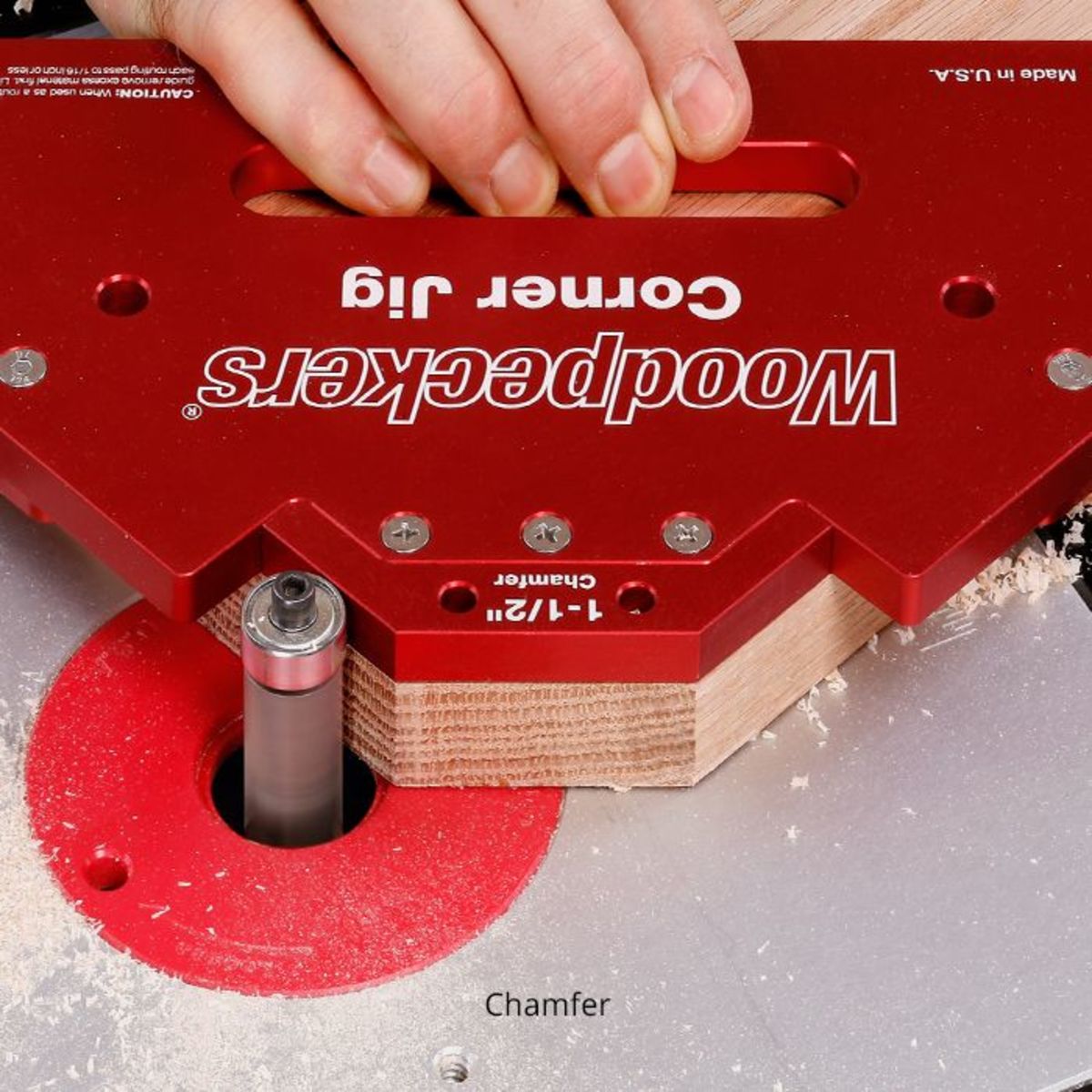 New Corner Jig from Woodpeckers - Woodshop News