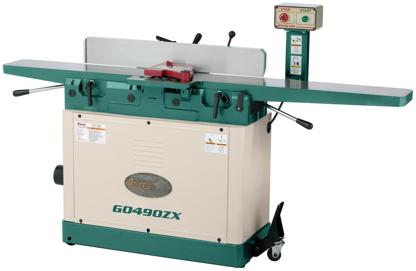 Grizzly adds a feature-rich 8” jointer