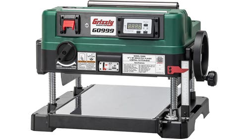 New 15” Benchtop Planer from Grizzly Industrial